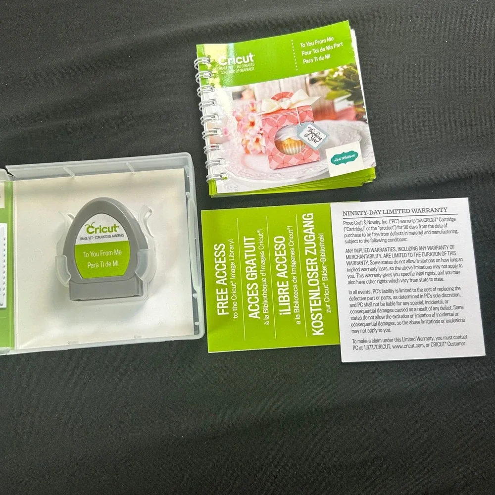 Cricut to you from me Craft Image Set Cartridge‎ Link Status Unknown